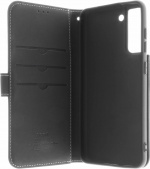 Insmat Exclusive Flip Case wallet case, Samsung Galaxy S21 FE 5G, black