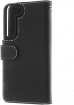 Insmat Exclusive Flip Case wallet case, Samsung Galaxy S22 5G, black