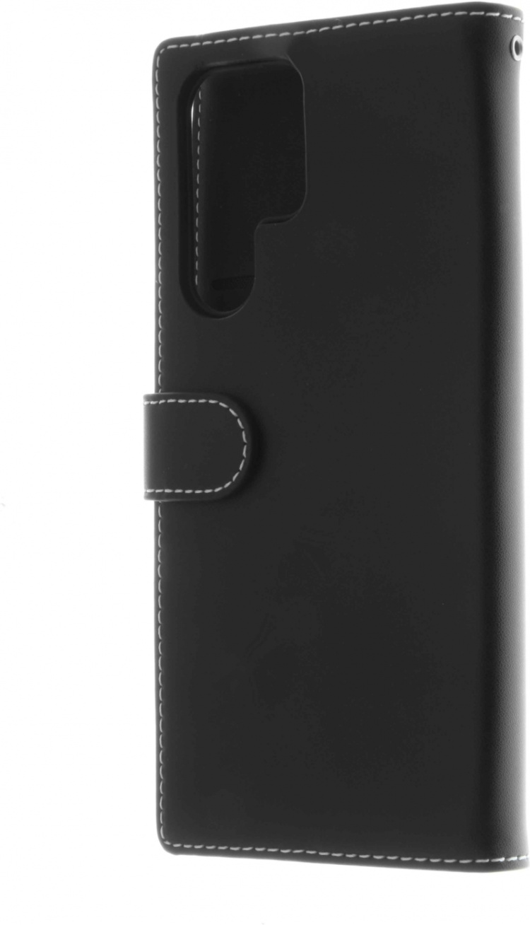 Insmat Exclusive Flip Case wallet case, Samsung Galaxy S22 Ultra 5G, black