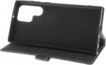 Insmat Exclusive Flip Case wallet case, Samsung Galaxy S22 Ultra 5G, black