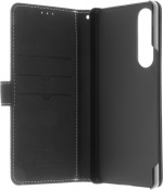 Insmat Exclusive Flip Case wallet case, Sony Xperia 1 V, black Insmat Exclusive Flip Case wallet case, Sony Xperia 1 V, black