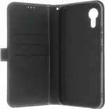 Insmat Exclusive Flip Case wallet case, Samsung Galaxy XCover7, black