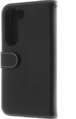 Insmat Flip Case wallet case, Samsung Galaxy S23, black