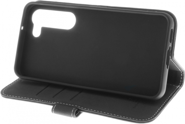 Insmat Flip Case wallet case, Samsung Galaxy S23, black