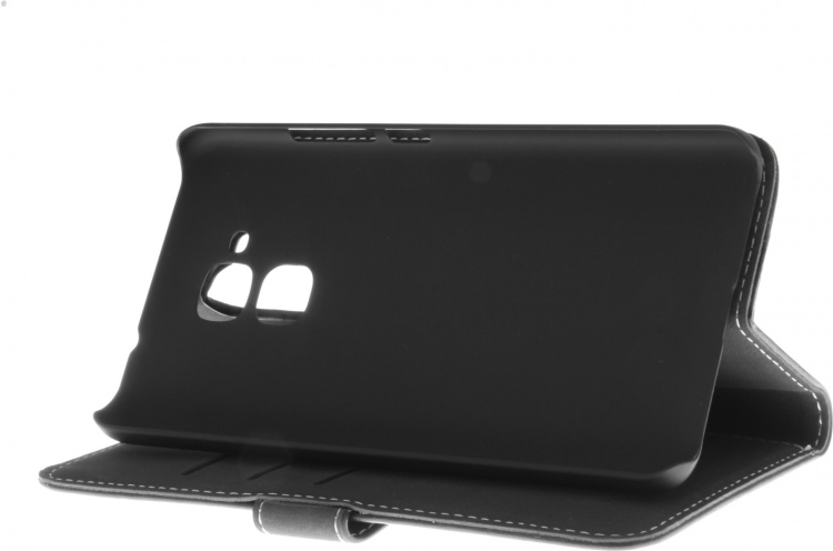 Insmat Exclusive Flip Case wallet case, Honor 7 Lite, black
