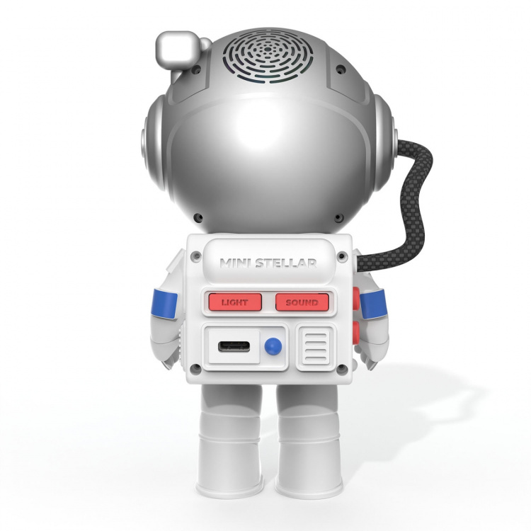 Mobility On Board Projector Mini Stellar Light White Astronaut