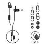 MIXX Headphone Soundport USB-C In-Ear Wired Black
