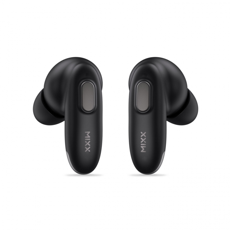 MIXX Headphone Mini Charge 2 In-Ear Tws Qi Wireless Black