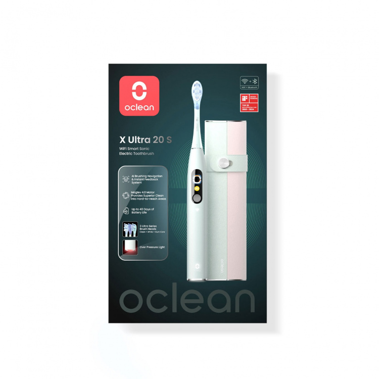 Oclean Electric Toothbrush X Ultra 20 Set Green