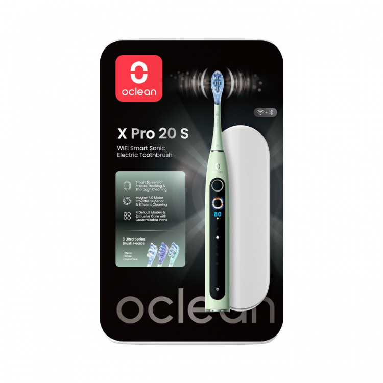 Oclean Electric Toothbrush X Pro 20 Set Green