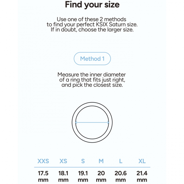 KSIX Smart Ring Saturn - XL