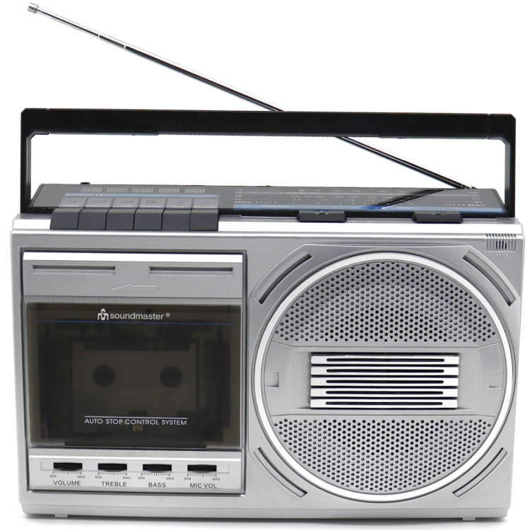 Soundmaster Kassettradio Mono Bluetooth RR20SI Silver Soundmaster Kassettradio Mono Bluetooth RR20SI Silver