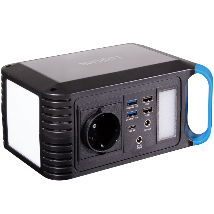 LogiLink Portable Power Station 64.000 mAh 300W 375 Wh LogiLink Portable Power Station 64.000 mAh 300W 375 Wh