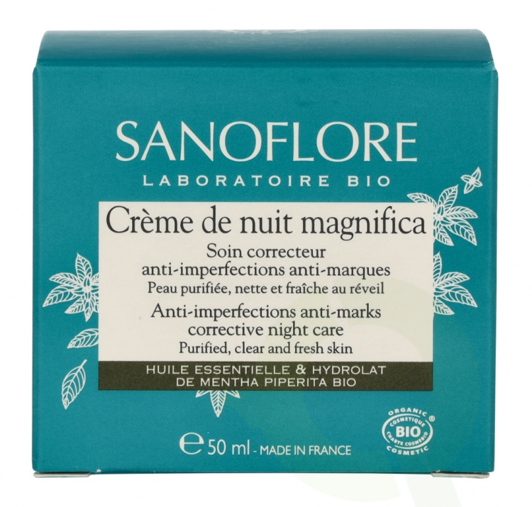 Sanoflore Creme De Nuit Magnifica Corrective Night Care 50 ml