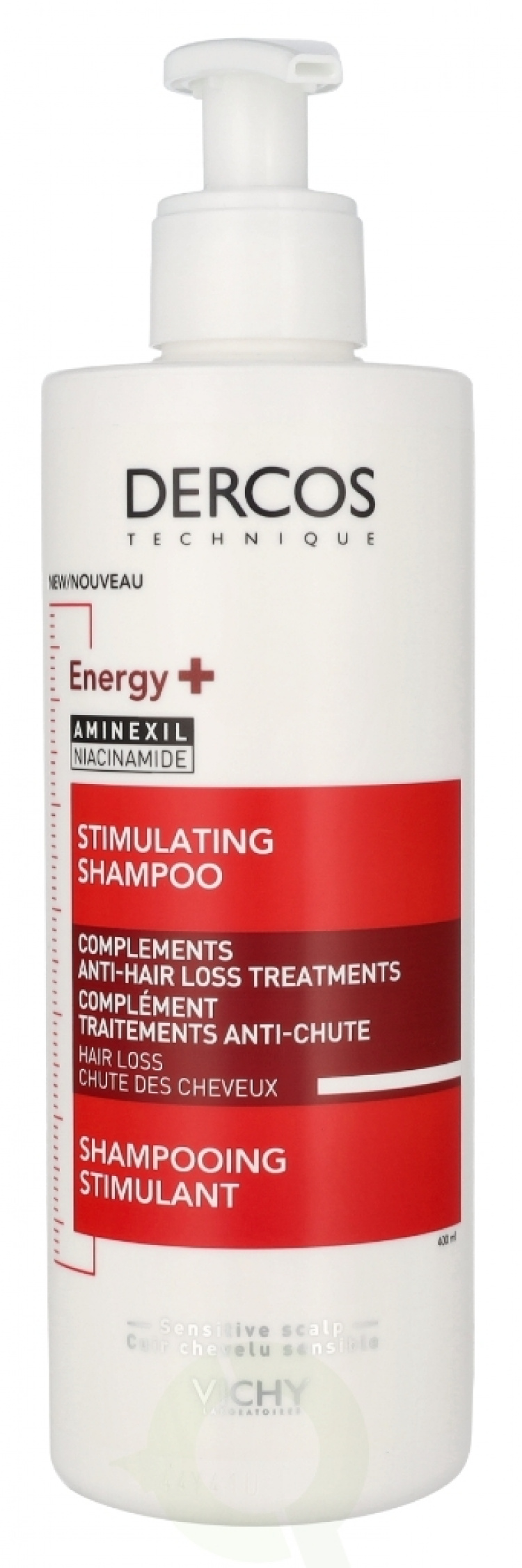 Vichy Dercos Energising Shampoo With Aminexil 400 ml