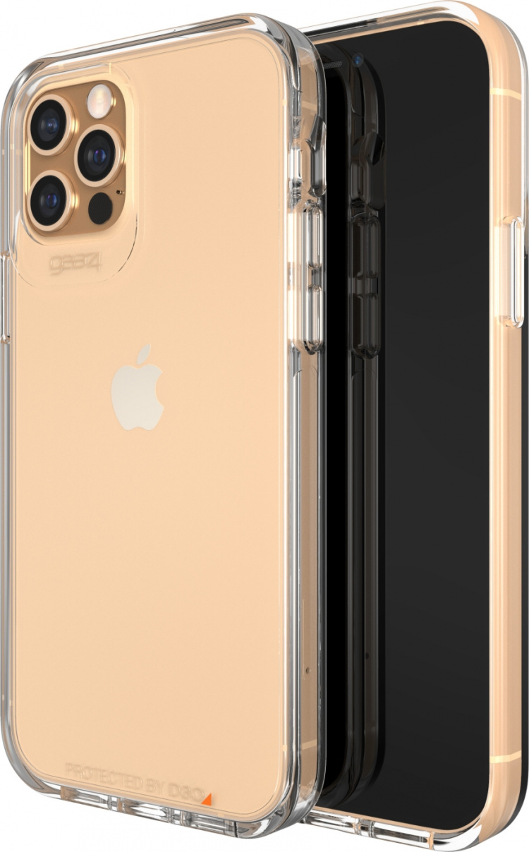 GEAR4 D3O Crystal Palace Case, iPhone 12 / 12 Pro, transparent