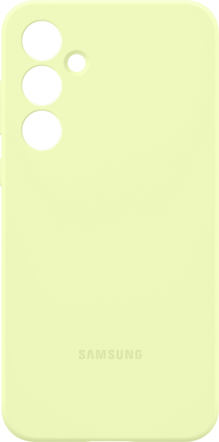 Samsung Galaxy A55 Silicone Case, lime green