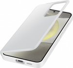 Samsung Galaxy S24 Clear View Wallet Cover, white