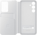 Samsung Galaxy S24 Clear View Wallet Cover, white
