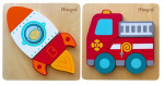 Magni Firetruck/Rocket puzzle (3937)