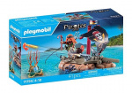 Playmobil Pirate Raft with Treasure (71794)