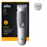 Braun Body Groomer Series 5 +2 Grooming Tools - Grey