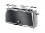 Russell Hobbs Luna Long Slot 2 Slice Toaster - Moonlight Grey Russell Hobbs Luna Long Slot 2 Slice Toaster - Moonlight Grey