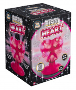 3-2-6 Heart Disco ball with LED light (71221)