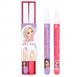 TOPModel TOPModel Nail Polish Pen Set BEAUTY and ME - Pink and White, Peach-Coloured and Purple - 2 ml per pen