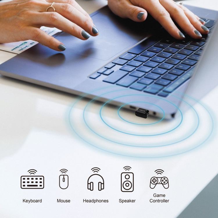 LogiLink USB-adapter Bluetooth 5.3 20m LogiLink USB-adapter Bluetooth 5.3 20m