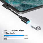 LogiLink Vinklad USB-C-kabel USB 3.2 15W 0,2m LogiLink Vinklad USB-C-kabel USB 3.2 15W 0,2m