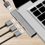 LogiLink Ultraslim 4-port USB-A hub 1 x USB-A3.0, 3 x USB-A2.0