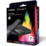 Strong TV-box 4K WiFi/LAN Google TV LEAP-S3PRO Svart