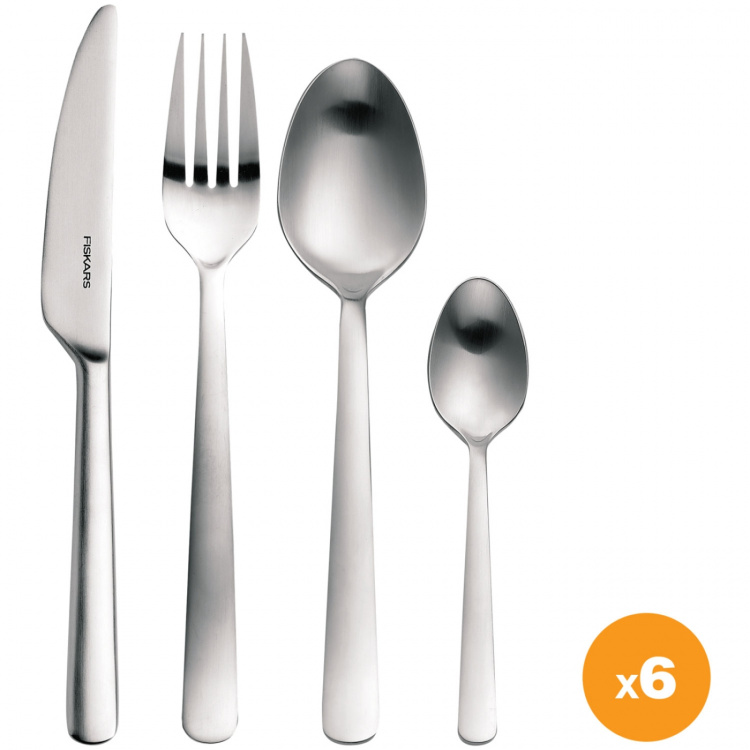 Fiskars Bestickset FF matt 24-delar i gåvoask