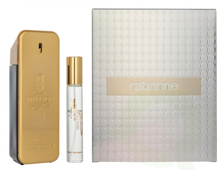 Paco Rabanne 1 Million Giftset 120 ml Edt Spray 100ml/Edt Travel Spray 20ml