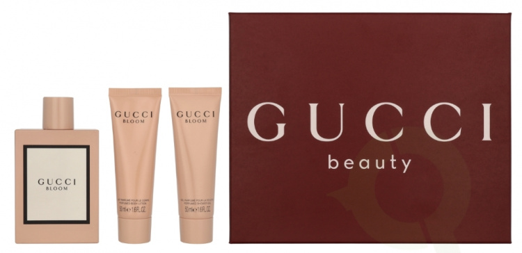 Gucci Bloom Giftset 200 ml Edp Spray 100ml/Body Lotion 50ml/Shower Gel 50ml