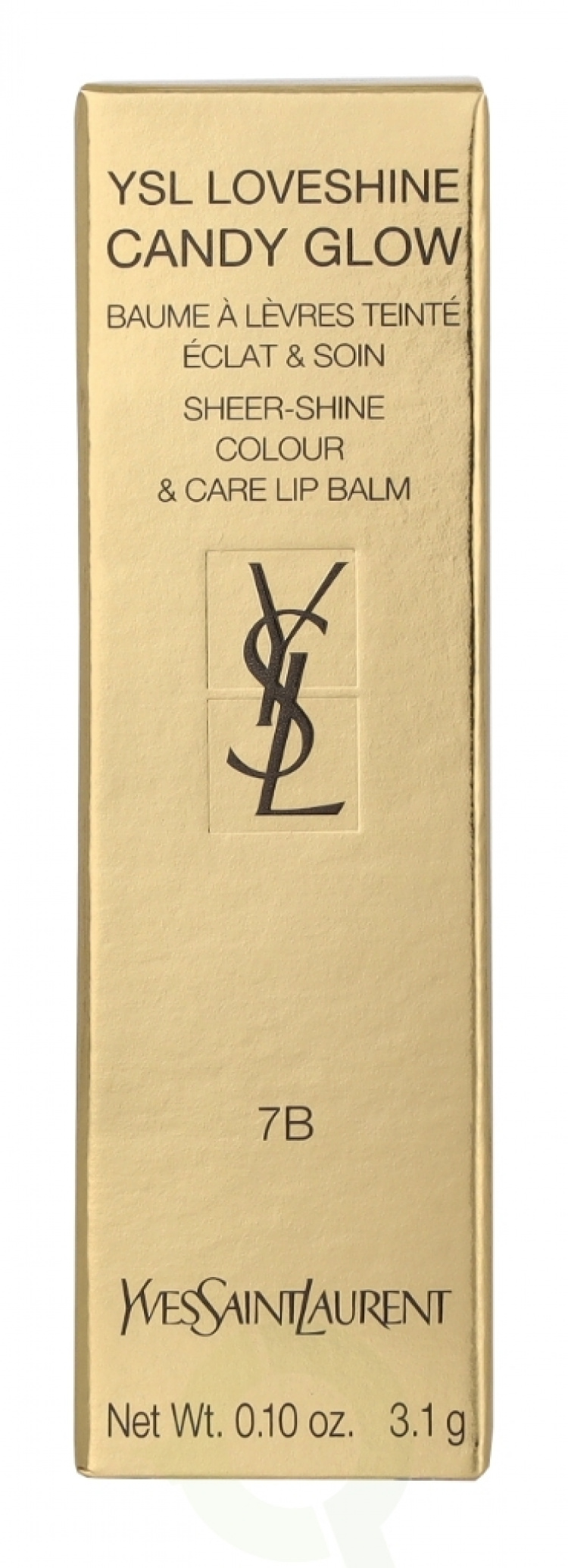 Yves Saint Laurent YSL Loveshine Candy Glow Lip Balm 3.1 g #7B Nude Pleasure