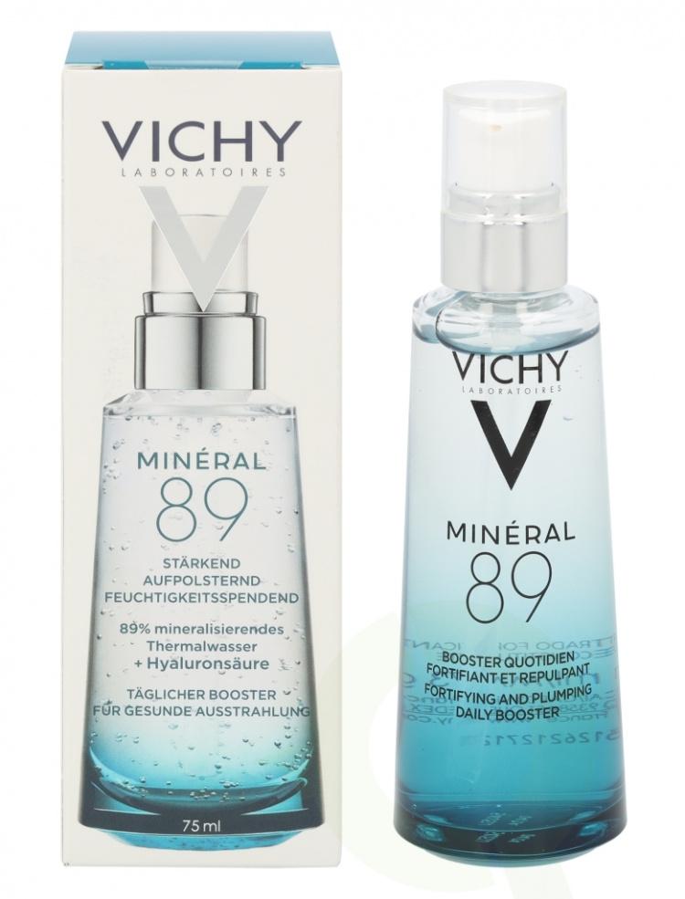 Vichy Mineral 89 Fortifying & Plumping Daily Booster 75 ml Alcohol Free