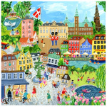 eeBoo Puzzle - Copenhagen, 1000 pc (EPZTCOP)