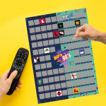 Mad Monkey Scratch Poster Top 100 80s & 90s movies