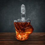 Mad Monkey Up Yours Decanter - 23 cm tall, 1 liter capacity
