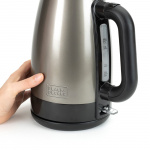 BLACK+DECKER Kettle 2200W 1.7L Brushed Stainless Steel BLACK+DECKER Kettle 2200W 1.7L Brushed Stainless Steel