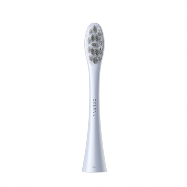 Oclean Brush Head Professional Clean 2 Pack Silver