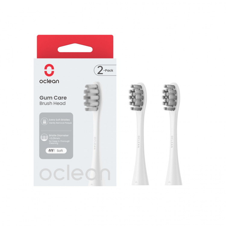 Oclean Brush Head Gum Care 2 Pack White