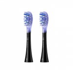 Oclean Brush Head Ultra White 2 Pack Black