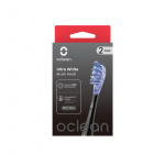 Oclean Brush Head Ultra White 2 Pack Black