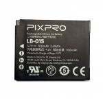 Kodak Battery För Pixpro Wpz Lb-015 3.7v/700mah