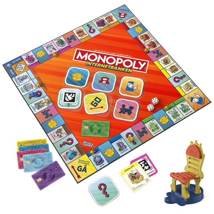 Hasbro gaming Board Game Monopoly App Banking (SE)