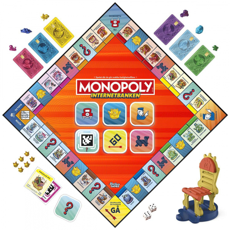 Hasbro gaming Board Game Monopoly App Banking (SE)