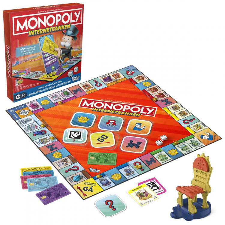 Hasbro gaming Board Game Monopoly App Banking (SE)